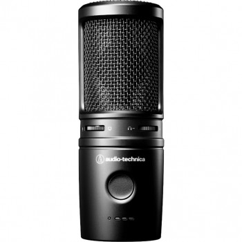 Audio-Technica AT2020USB-XP mikrofonas (USB-C, juodos spalvos)