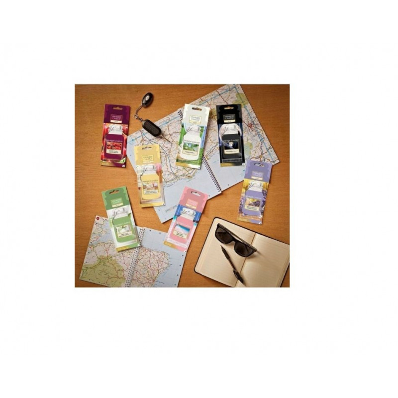 Yankee Candle Ultimate Clean Cotton kabantis automobilio oro gaiviklis