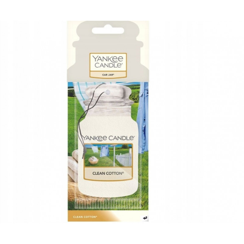 Yankee Candle Clean Cotton kabantis automobilio oro gaiviklis