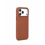 Mujjo Troubadour odinis telefono dėklas Apple iPhone 18 Pro Max / 17 Pro Max, MagSafe, šviesiai rudas