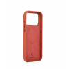 Mujjo Troubadour odinis telefono dėklas Apple iPhone 18 Pro Max / 17 Pro Max, MagSafe, terakotinis