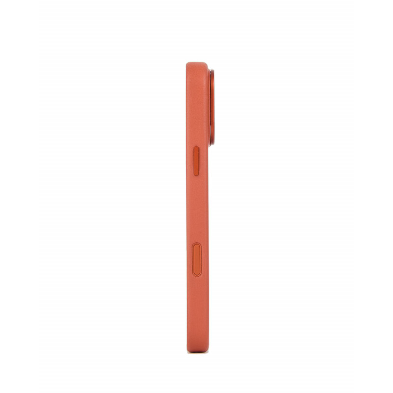 Mujjo Troubadour odinis telefono dėklas Apple iPhone 18 Pro Max / 17 Pro Max, MagSafe, terakotinis