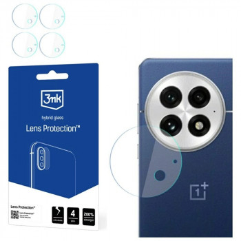 3MK Lens Protection hibridinis stiklelis telefono kamerai OnePlus 13 (4 vnt.)