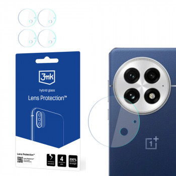 3MK Lens Protection hibridinis stiklelis telefono kamerai OnePlus 13 (4 vnt.)