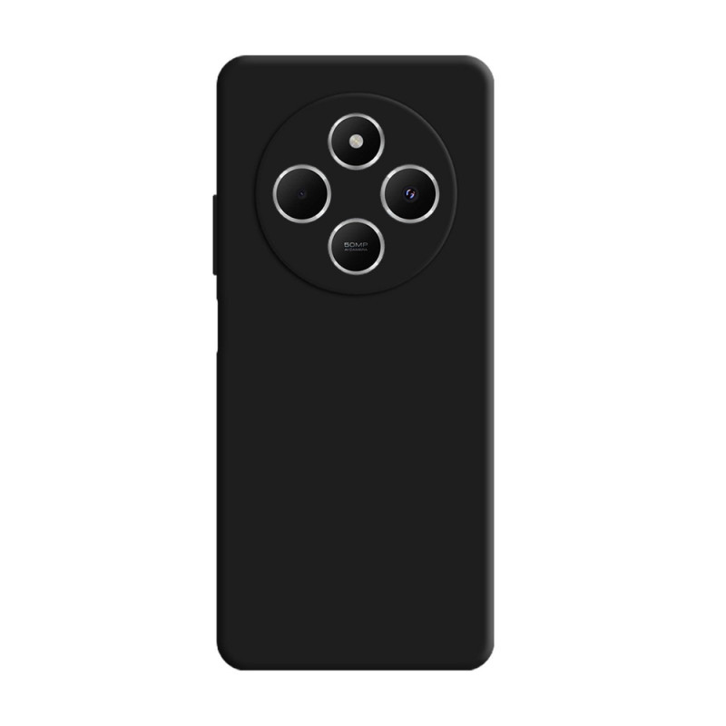 3MK Silicone Case dėklas telefonui Xiaomi Redmi 14C / Redmi A4 5G, juodas