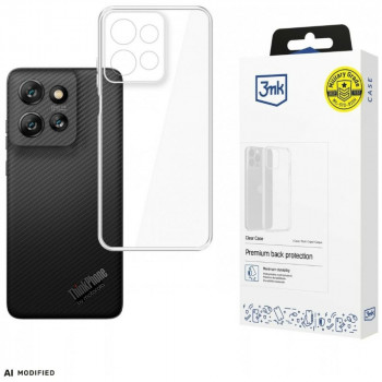 3MK Clear Case dėklas telefonui Motorola ThinkPhone25, skaidrus