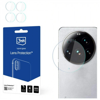 3MK Lens Protection kameros objektyvo apsauginis hibridinis stiklas telefonui Xiaomi 15 Ultra (4 vnt.)
