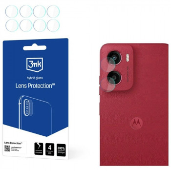 3MK Lens Protection kameros objektyvo apsauginis hibridinis stiklas telefonui Motorola Moto G05 (4 vnt.)