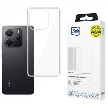 3MK Clear Case telefono dėklas Xiaomi Redmi Note 14 4G, skaidrus