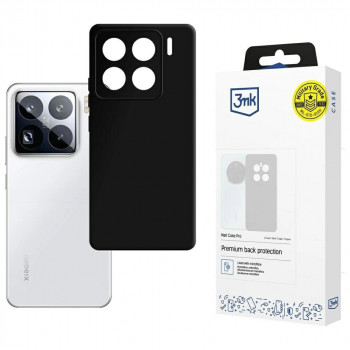3MK Matt Case Pro dėklas telefonui Xiaomi 15 Pro, juodas
