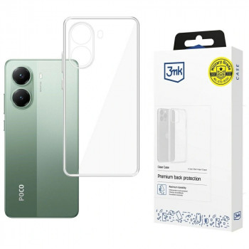 3MK Clear Case dėklas telefonui POCO X7 Pro, skaidrus