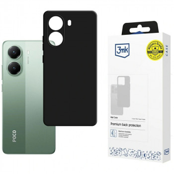3MK Matt Case dėklas telefonui POCO X7 Pro, juodas