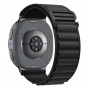 Tech-Protect Nylon Pro dirželis, skirtas Samsung Galaxy Watch 8 / 9 / Classic 40 / 44 / 46 mm, juodas