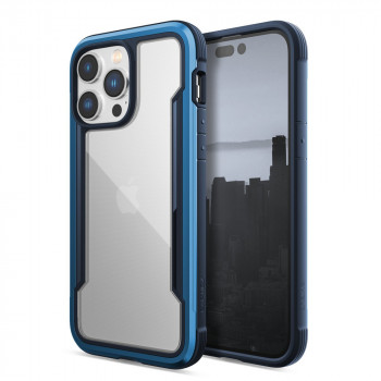 X-Doria Raptic Shield dėklas, skirtas Apple iPhone 14 Pro Max, jūrų mėlynos spalvos