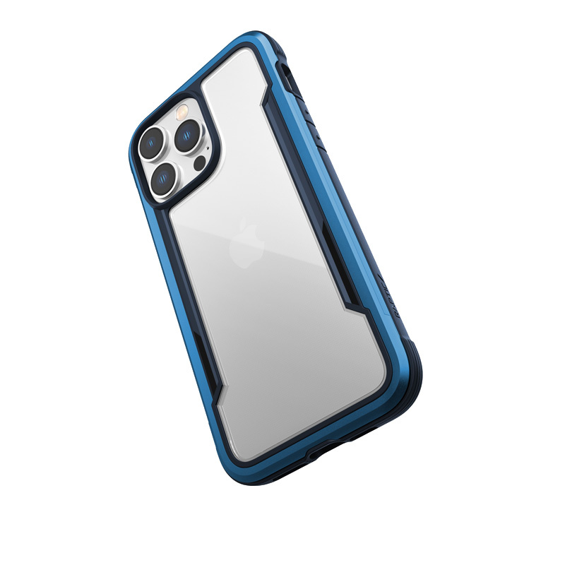 X-Doria Raptic Shield dėklas, skirtas Apple iPhone 14 Pro Max, jūrų mėlynos spalvos