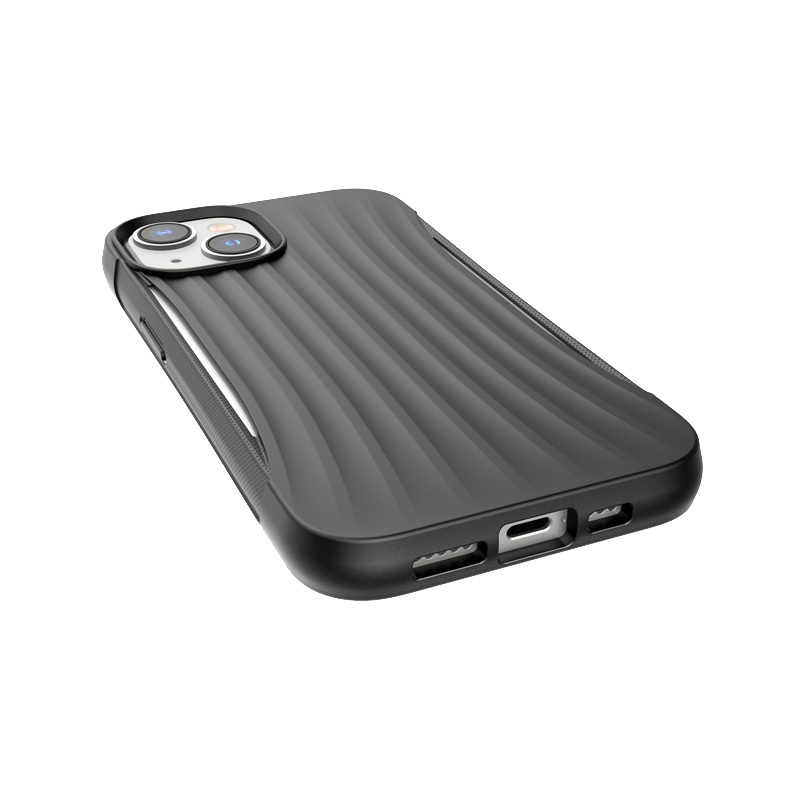 X-Doria Raptic Clutch dėklas, skirtas Apple iPhone 14, juodos spalvos