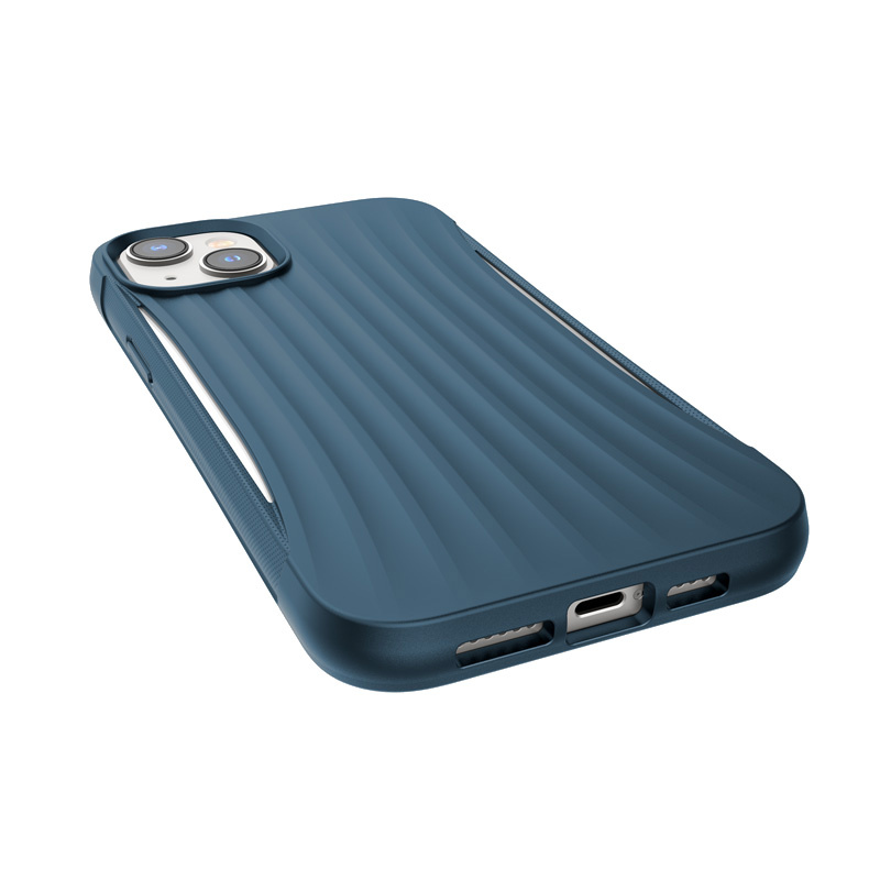 X-Doria Raptic Clutch dėklas, skirtas Apple iPhone 14 Plus / 15 Plus, mėlynos spalvos