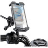 USAMS ZJ082 telefono laikiklis dviračiui, juodas