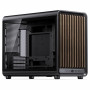 Jonsbo D33 Wood kompiuterio dėžė, Micro-ATX, mATX, grūdintas stiklas, juoda, medis