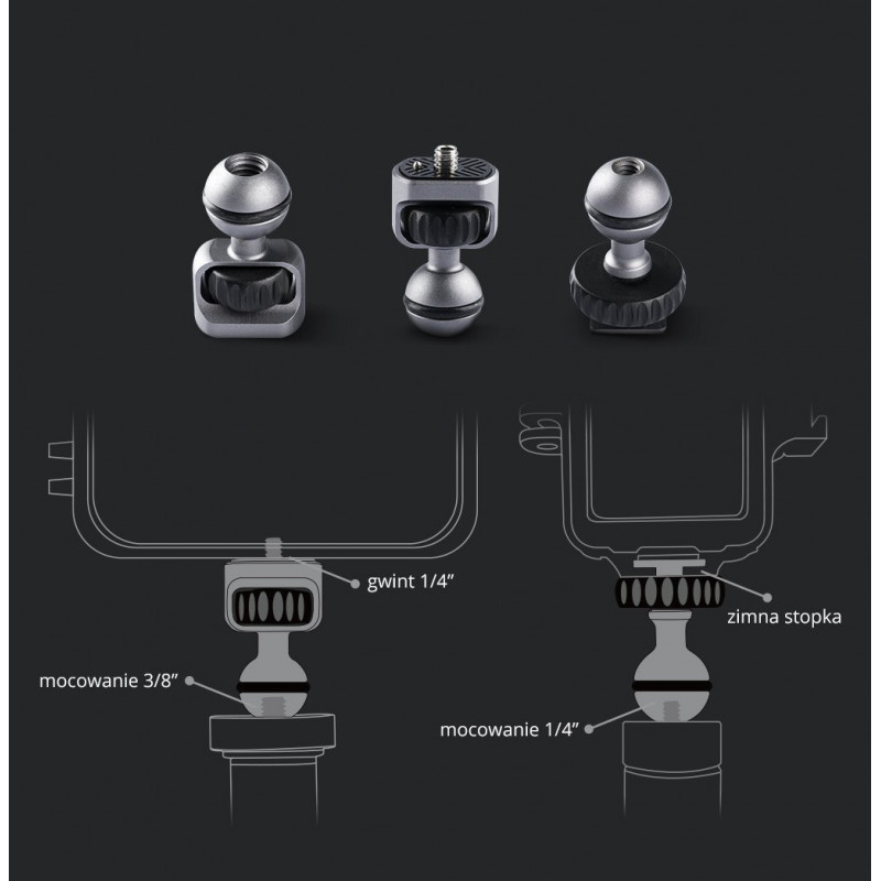 PGYTECH P-CG-009 Magic Arm laikiklis kameroms / gimbalams