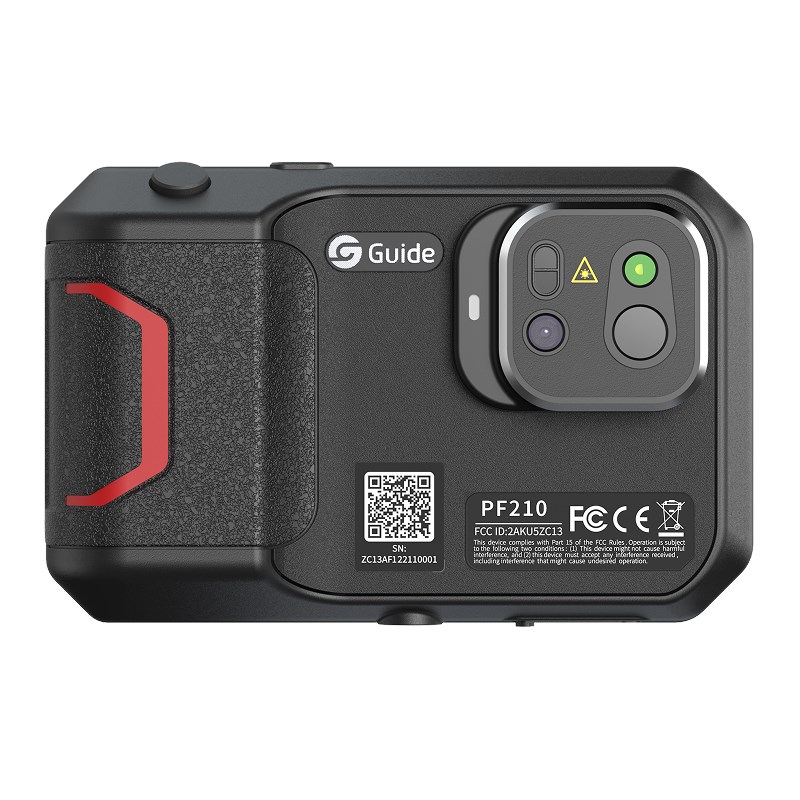 Guide Sensmart PF210 termovizinė kamera, 256 x 192 taškų raiška, juoda
