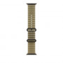 Apple Ocean Band dirželis išmaniesiems laikrodžiams 49 mm, pusiau skaidrios jūržolių žalios spalvos, juodo titano apdaila, MKAV4ZM/A