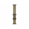 Apple Ocean Band dirželis išmaniesiems laikrodžiams 49 mm, pusiau skaidrios jūržolių žalios spalvos, juodo titano apdaila, MKAV4ZM/A
