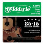 Daddario D'Addario EZ890 stygos akustinėms gitaroms, 09-45