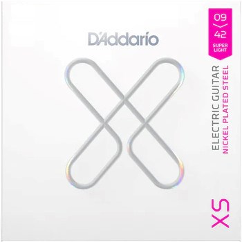 Daddario D'Addario XSE0942 elektrinės gitaros stygų rinkinys, Super Light 9–42