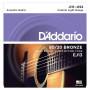 Daddario D'Addario EJ13 stygos akustinei gitarai, 11-52