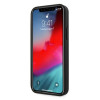 BMW BMHCP12LRSPPR Curve Perforate odinis kietas dėklas Apple iPhone 12 Pro Max, raudonas