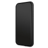 BMW BMHCN61RSPPR Leather Curve Perforate kietasis dėklas telefonui Apple iPhone 11, raudonas
