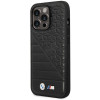 BMW BMHCP14L22PMGK telefono dėklas, skirtas iPhone 14 Pro, juodas, Bi Pattern