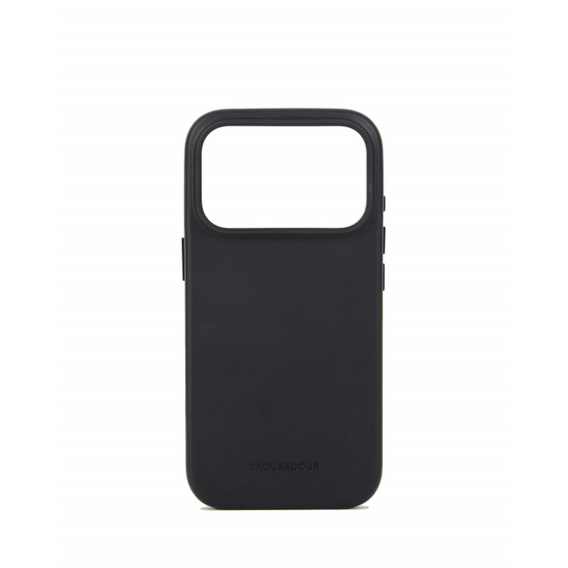 Mujjo Troubadour odinis dėklas, skirtas Apple iPhone 18 Pro / 17 Pro, MagSafe, juodas