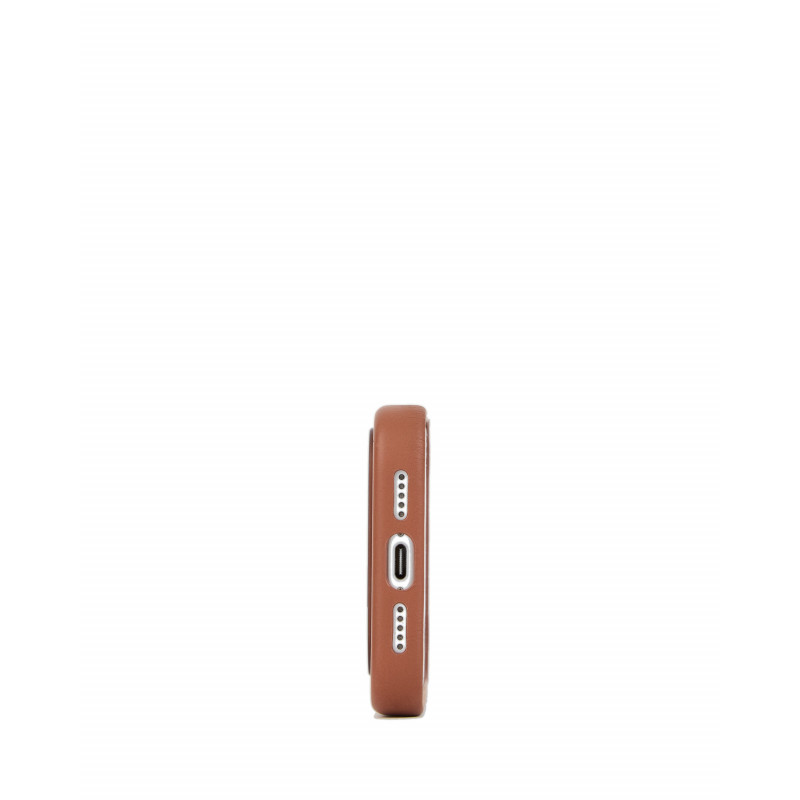 Mujjo Troubadour odinis dėklas, skirtas Apple iPhone 18 Pro / 17 Pro, MagSafe, šviesiai rudas