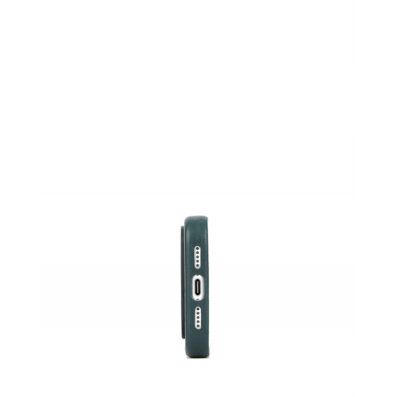 Mujjo Troubadour odinis dėklas, skirtas Apple iPhone 18 Pro / 17 Pro, MagSafe, obsidiano žalias