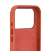 Mujjo Troubadour odinis dėklas, skirtas Apple iPhone 18 Pro / 17 Pro, MagSafe, terakotos spalvos