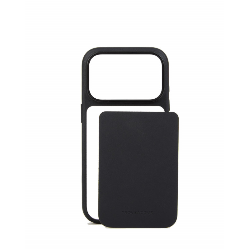 Mujjo Troubadour Modular odinis dėklas, skirtas Apple iPhone 18 Pro / 17 Pro, MagSafe, juodas