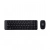 Logitech MK220 belaidis klaviatūros ir pelės komplektas, 2,4 GHz, 920-008318, juodas