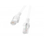 Lanberg PCU6-10CC-0500-W Cat6 U/UTP tinklo kabelis (komutacinis), 5 m, baltos spalvos