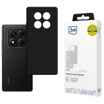 3MK Matt Case dėklas telefonui Xiaomi Redmi Note 14 Pro 4G, juodas