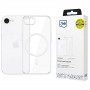 3MK Clear MagCase dėklas telefonams Apple iPhone 17e / 16e, skaidrus, su MagSafe