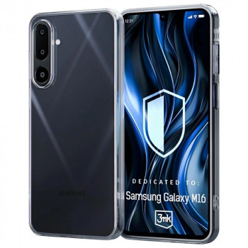 3MK Clear Case skaidrus dėklas Samsung Galaxy M16 5G