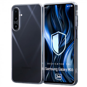 3MK Clear Case skaidrus dėklas Samsung Galaxy M16 5G