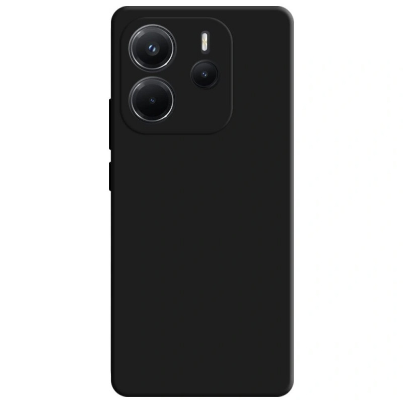 3MK Matt Case Pro juodas dėklas Xiaomi Redmi Note 14 4G