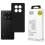 3MK Matt Case Pro juodas dėklas Xiaomi Redmi Note 14 Pro 4G