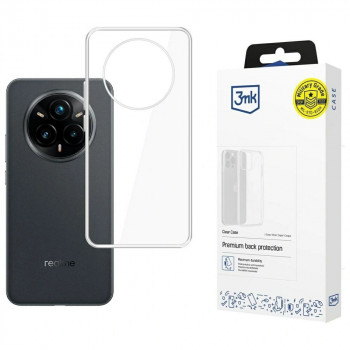 3MK Clear Case dėklas telefonui Realme 14 Pro+, skaidrus