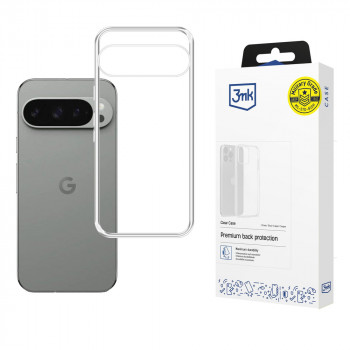 3MK Clear Case dėklas telefonui Google Pixel 10 / Pixel 10 Pro, skaidrus