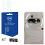 3MK Lens Protection hibridinis stiklas telefono Nothing Phone (3a) fotoaparato objektyvui (4 vnt.)