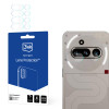3MK Lens Protection hibridinis stiklas telefono Nothing Phone (3a) fotoaparato objektyvui (4 vnt.)